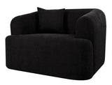 Amo - Modern Velvet Armchair, Accent Chair