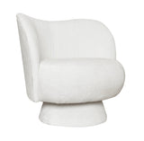 Bella - Curved Armchair, Modern Accent Chair