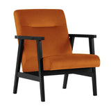 <transcy>Holland - Moderne fluwelen fauteuil</transcy>