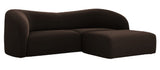 Miami - Velvet Curved Corner Sofa