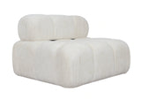 Tiffany - Right 3-Seater Modular Fabric Sofa, Bubble Sectional