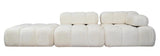 Tiffany - Right 3-Seater Modular Fabric Sofa, Bubble Sectional